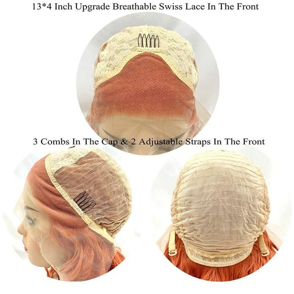 Yellow Lace Front Wig - Picture 5 of 5